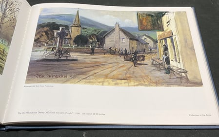 Signed Peter Ellenshaw Selected Works, Illustr