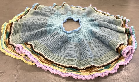 Vntg Handmade Woven Wearable Accessory