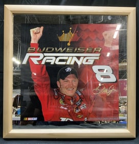 Dale Earnhardt Jr Framed NASCAR Poster Mirror