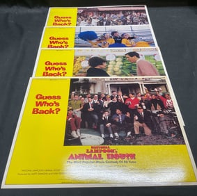 Lot 4 1978 Animal House Lobby Card Posters