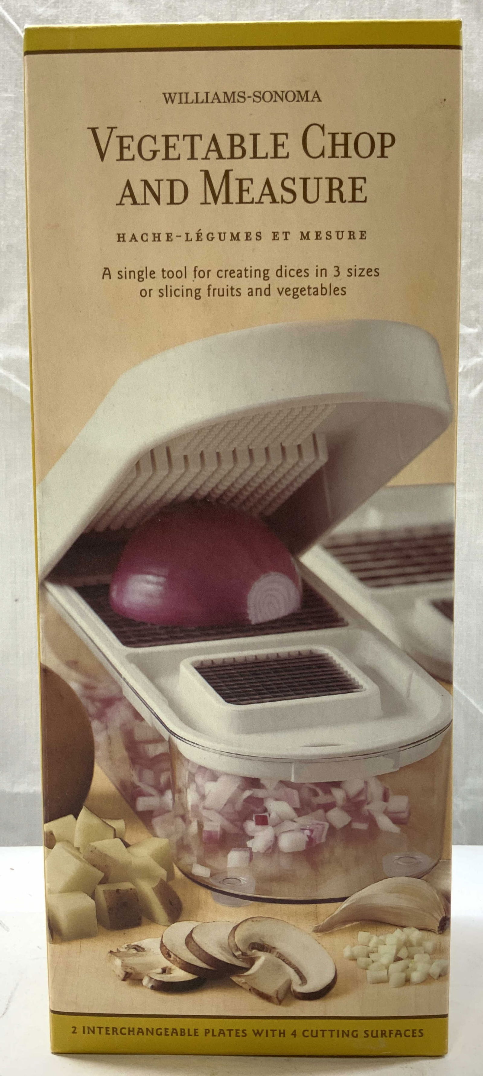 WILLIAMS-SONOMA Vegetable Chop & Measure Tool NIB (1 of 6)