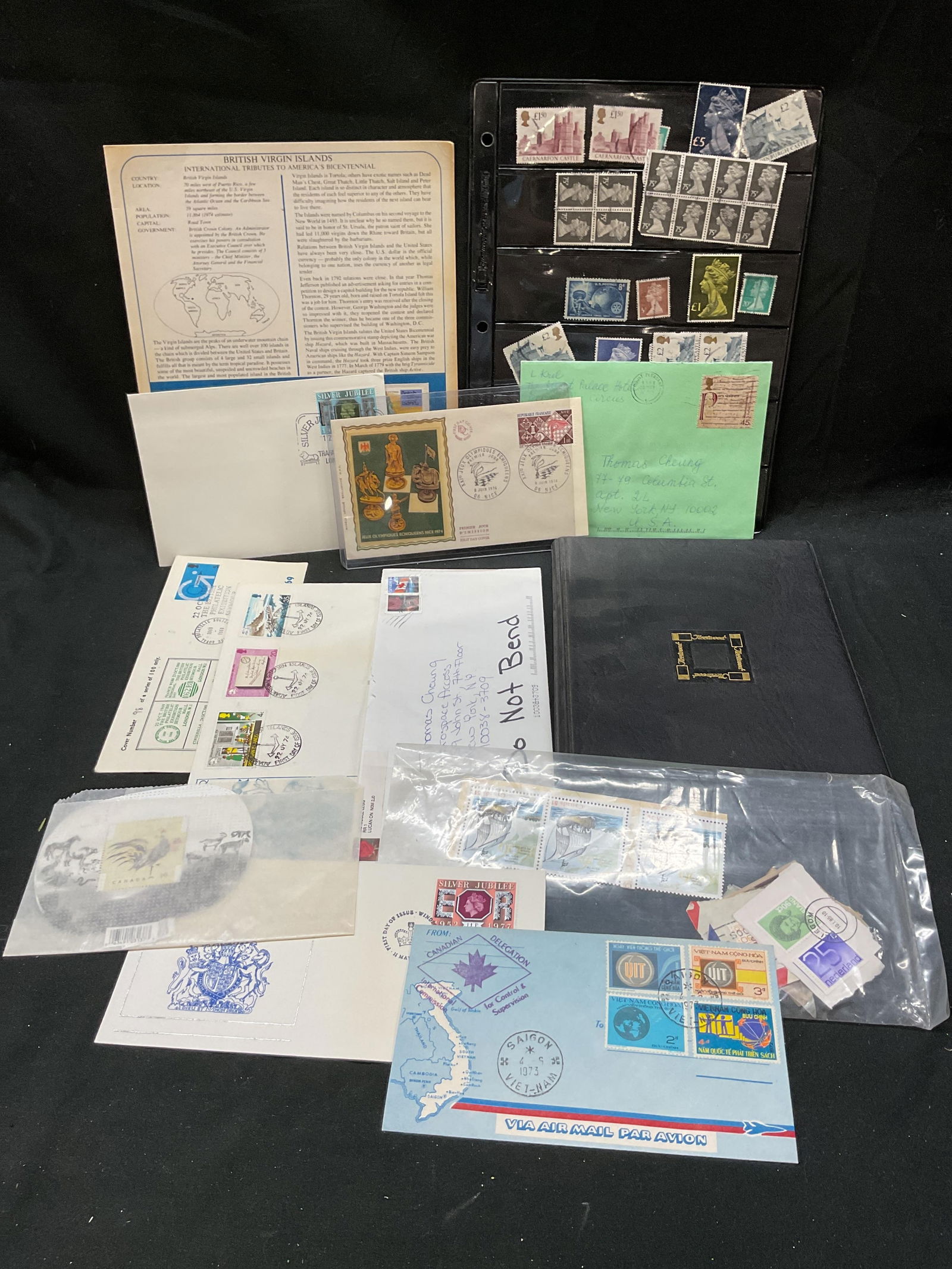 50+ Group Antique Vintage USA & Foreign Stamps (1 of 6)