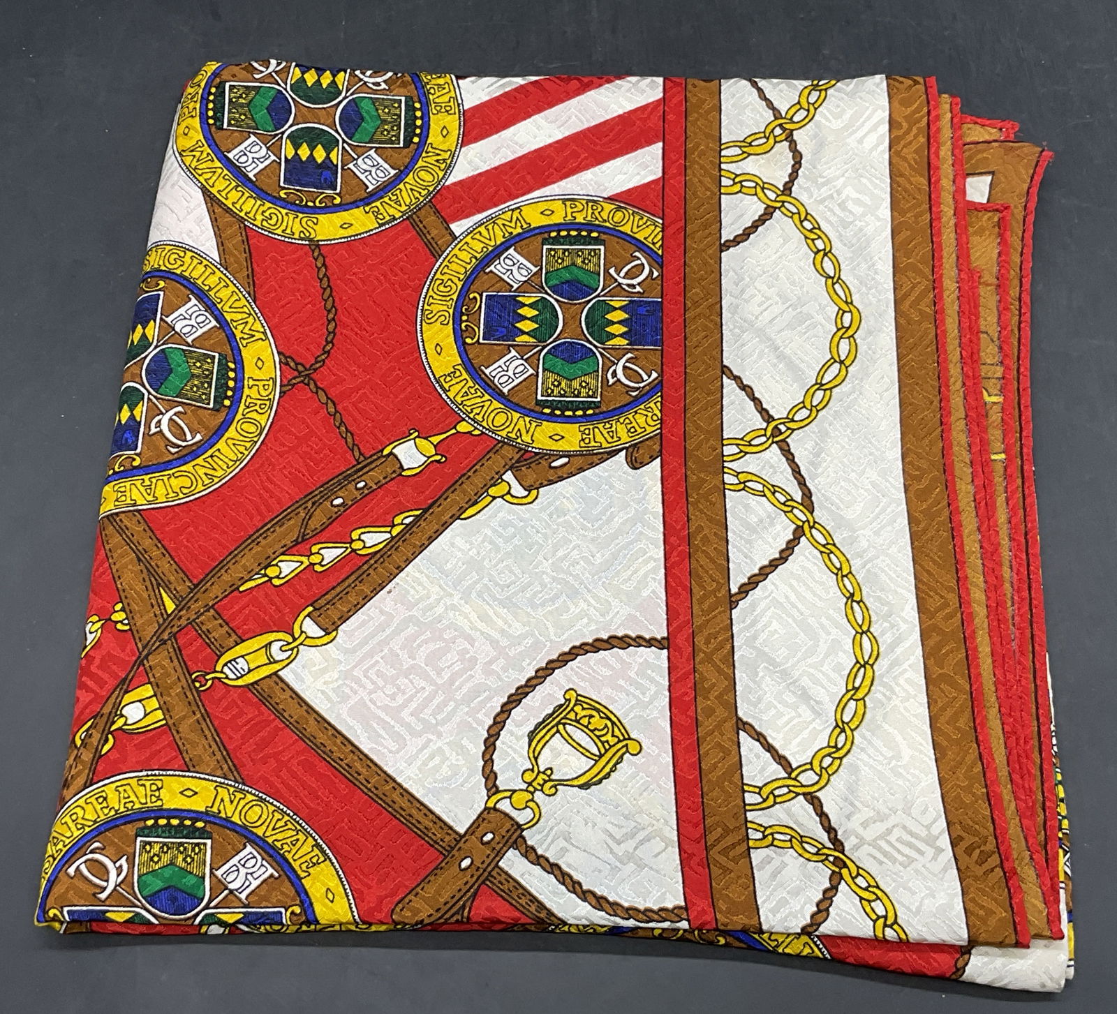 ADRIANNA PAPELL Vintage Patterned Square Scarf (1 of 8)