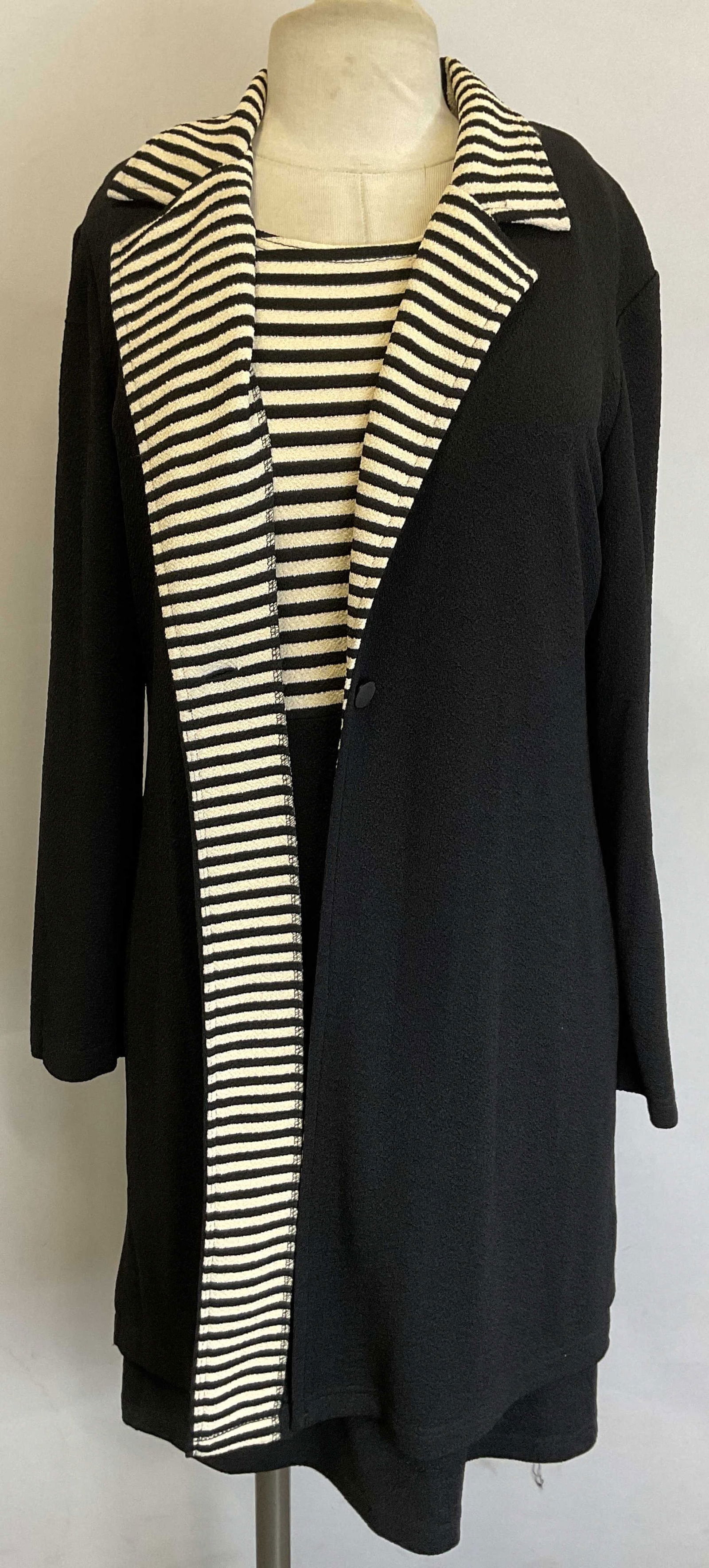 Set 2 Vtg K.C. Spencer Polyester Dress Jacket USA (1 of 8)