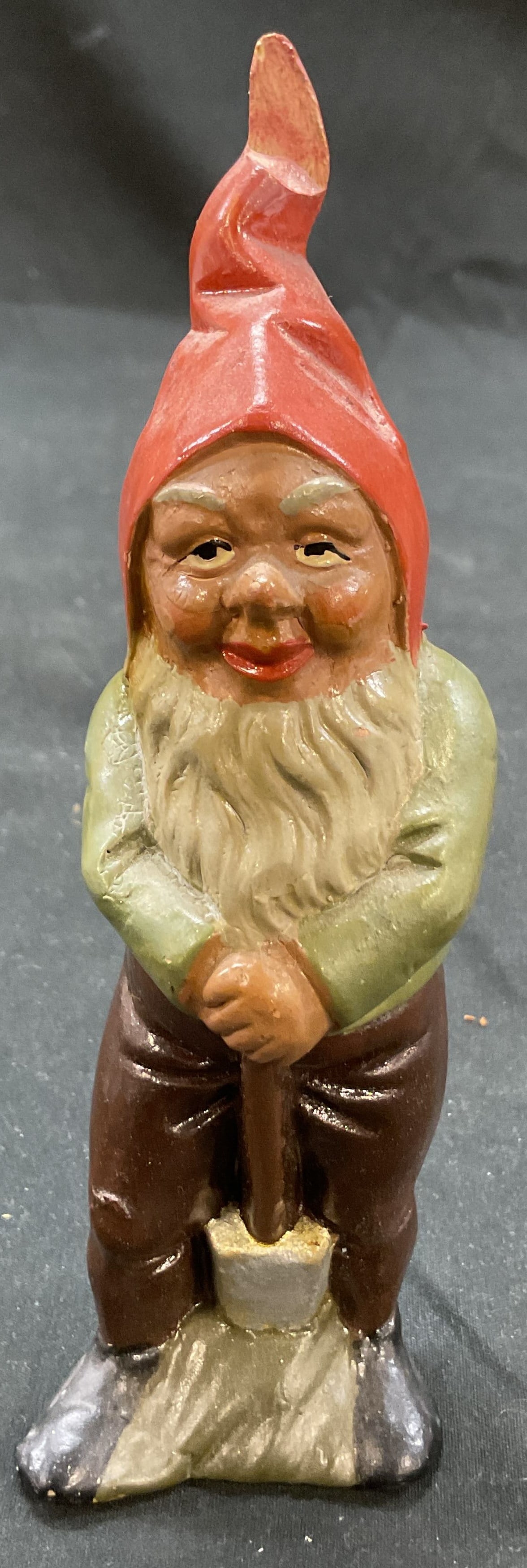 Antiq Small HEISSNER Ceramic Gnome Germany (1 of 8)