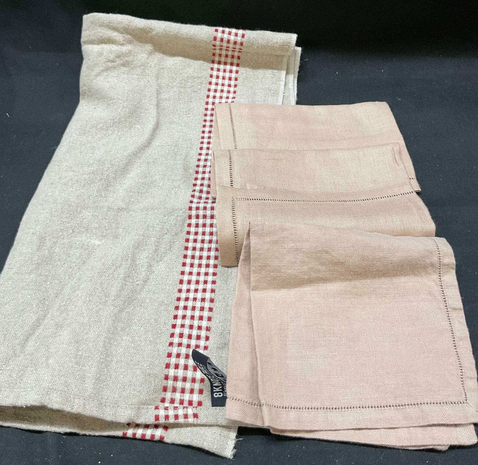 Lot 4 8KNOTS TABLE Table Linen Ireland France (1 of 7)