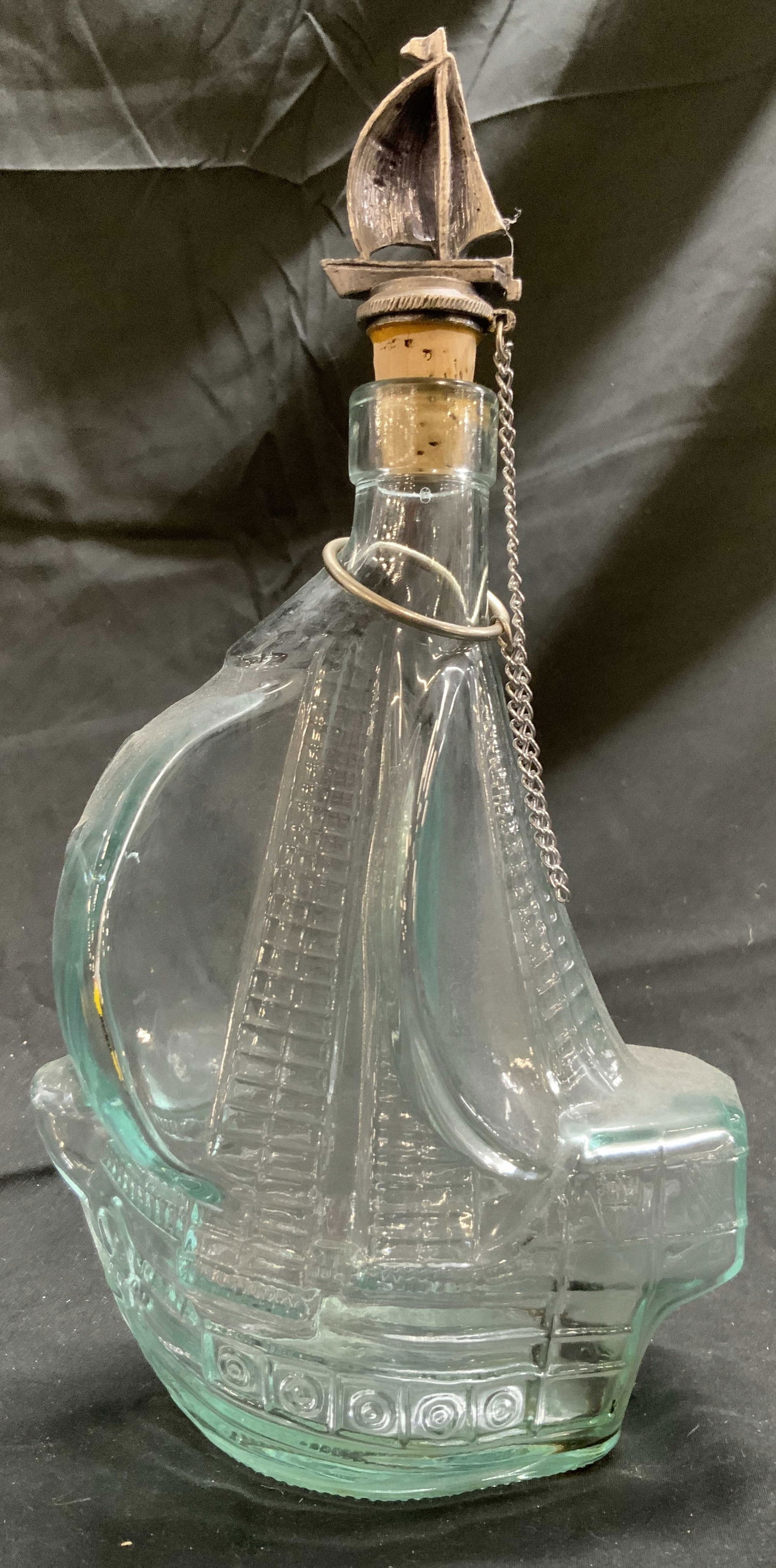 EMPOLI Italian Art Gls Santa Maria Ship Decanter (1 of 8)