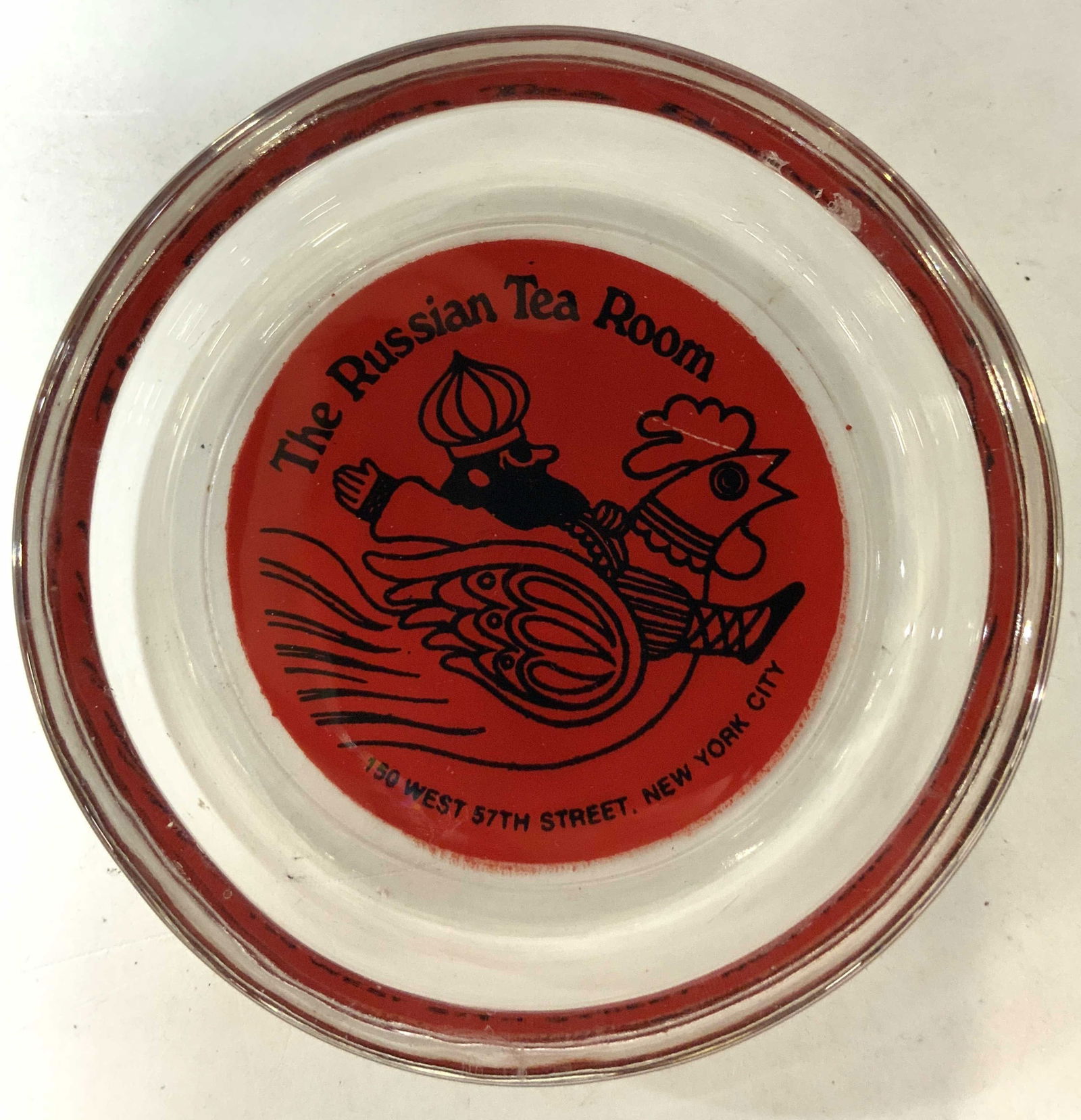 The Russian Tea Room Glass Ashtray NYC USA (1 of 6)