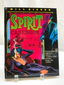 SIGNED 1990 Spirit Casebook Comic Book EISNER