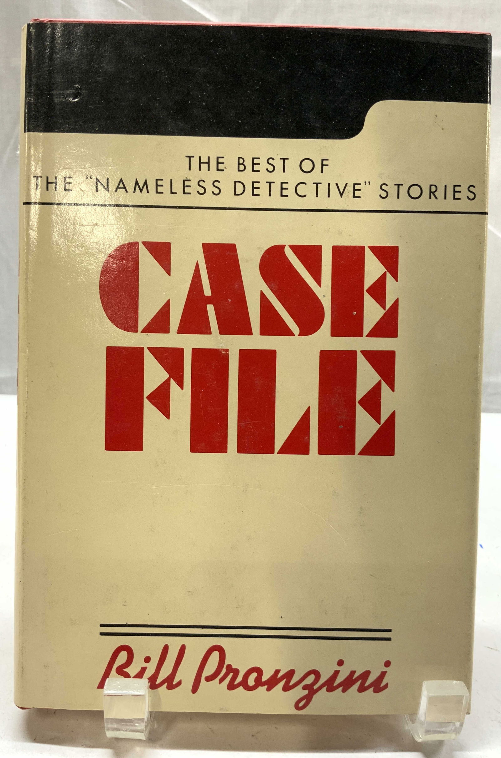1983 Case File First Edition Book BILL PRONGINI (1 of 7)