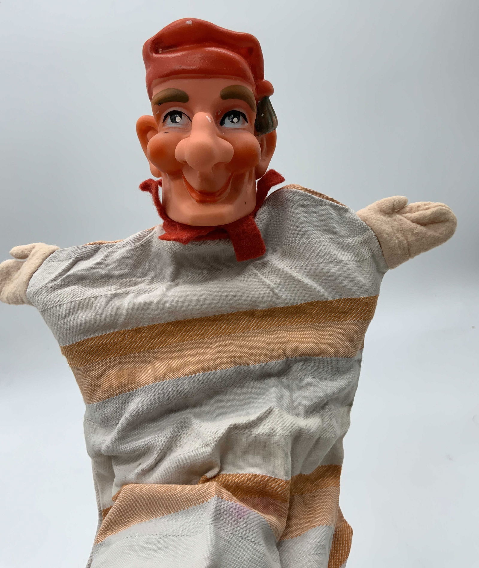 Vntg Punch & Judy Rubber Hand Puppet (1 of 6)