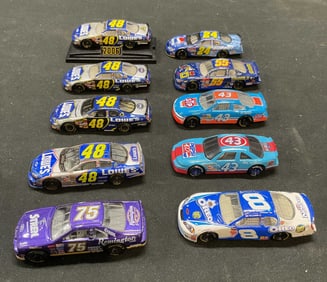 Lot 10 Vtg Race Car Model Toys, Motorsports +