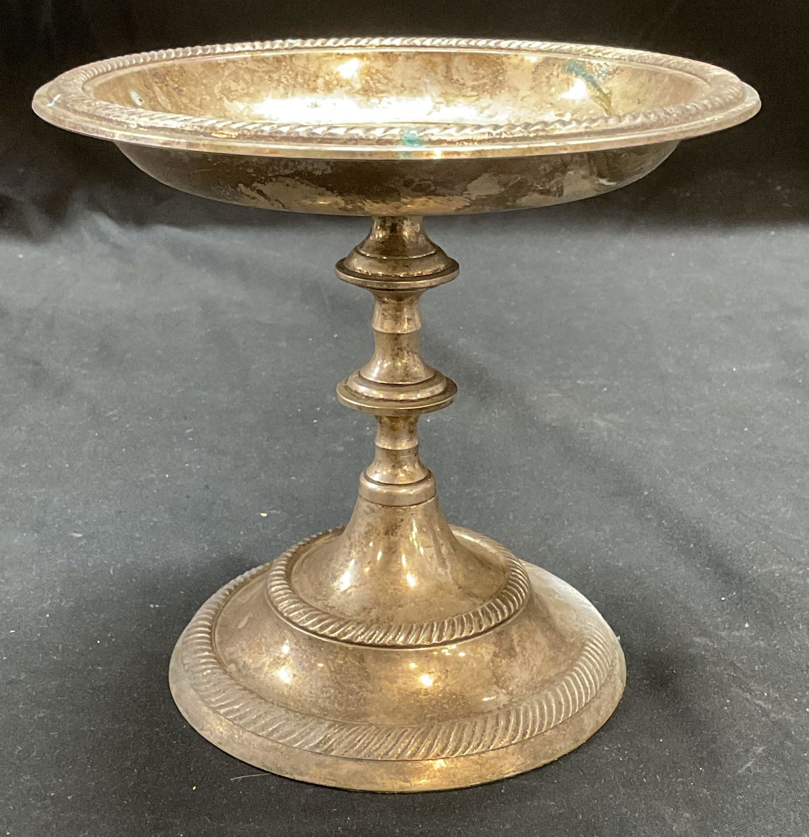 Vintage Heavy Silver Plated Tazza (1 of 6)