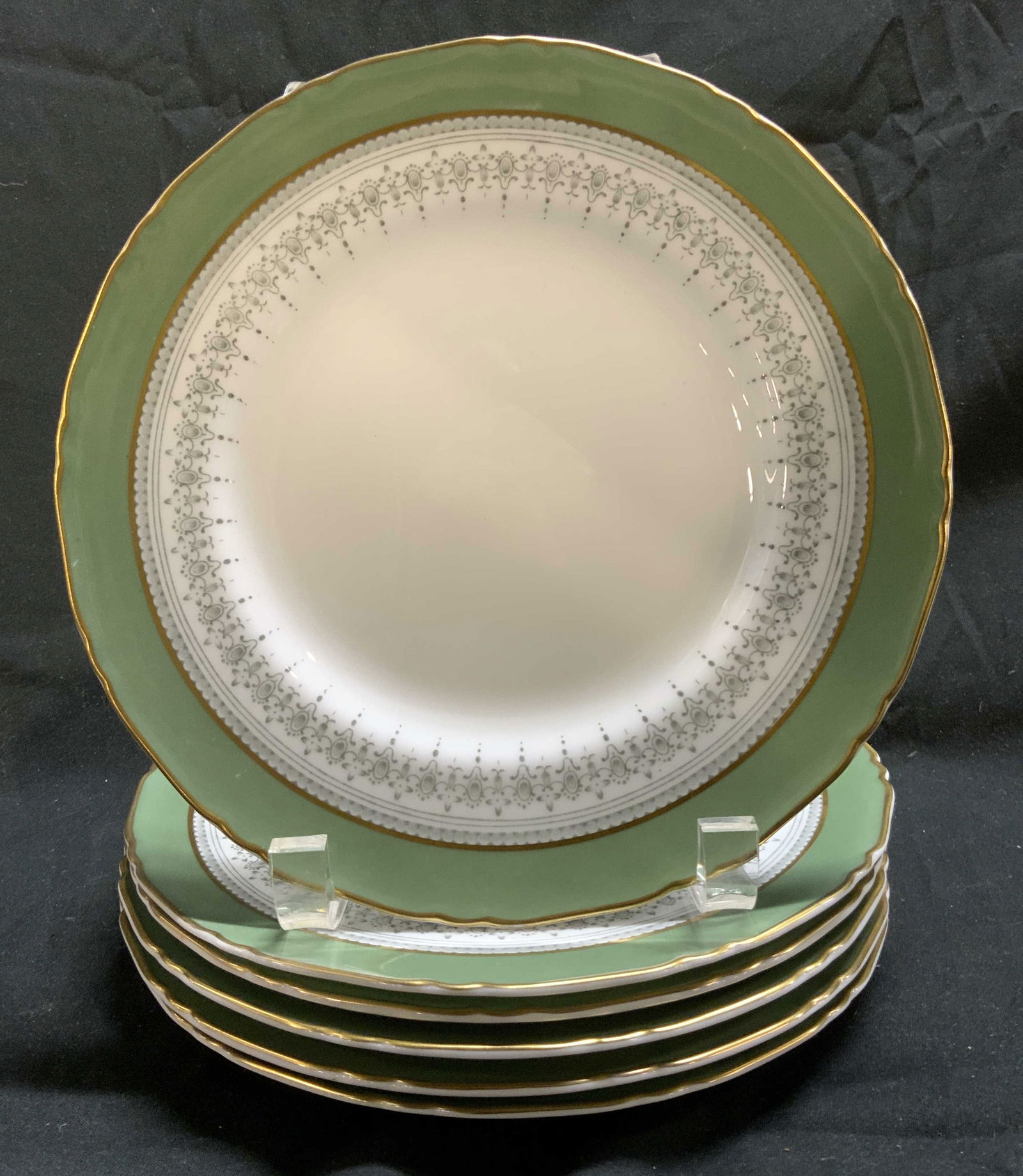 Lot 6+ ROYAL WORCESTER Regency Plates ENGLAND (1 of 7)
