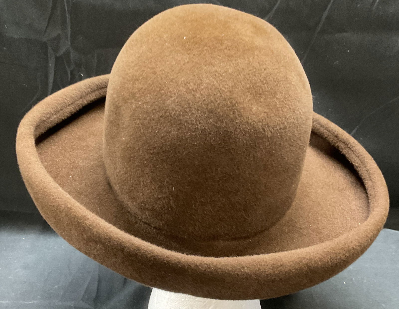 Eric Javits Brown Fur Felt Hat (1 of 7)