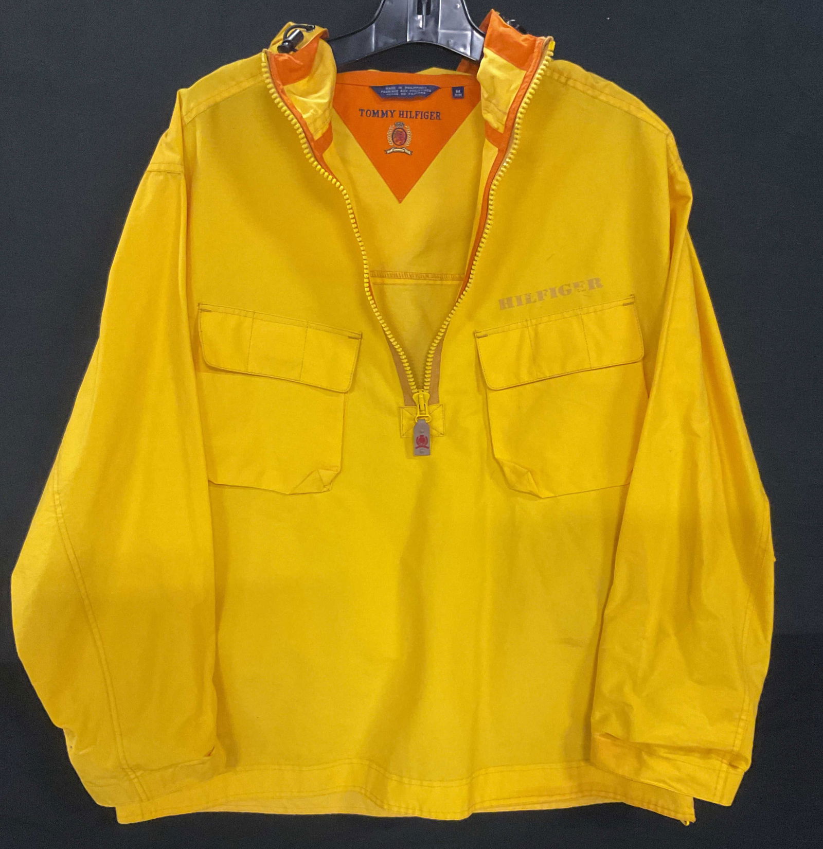 Tommy Hilfiger Yellow Cotton Windbreaker (1 of 6)