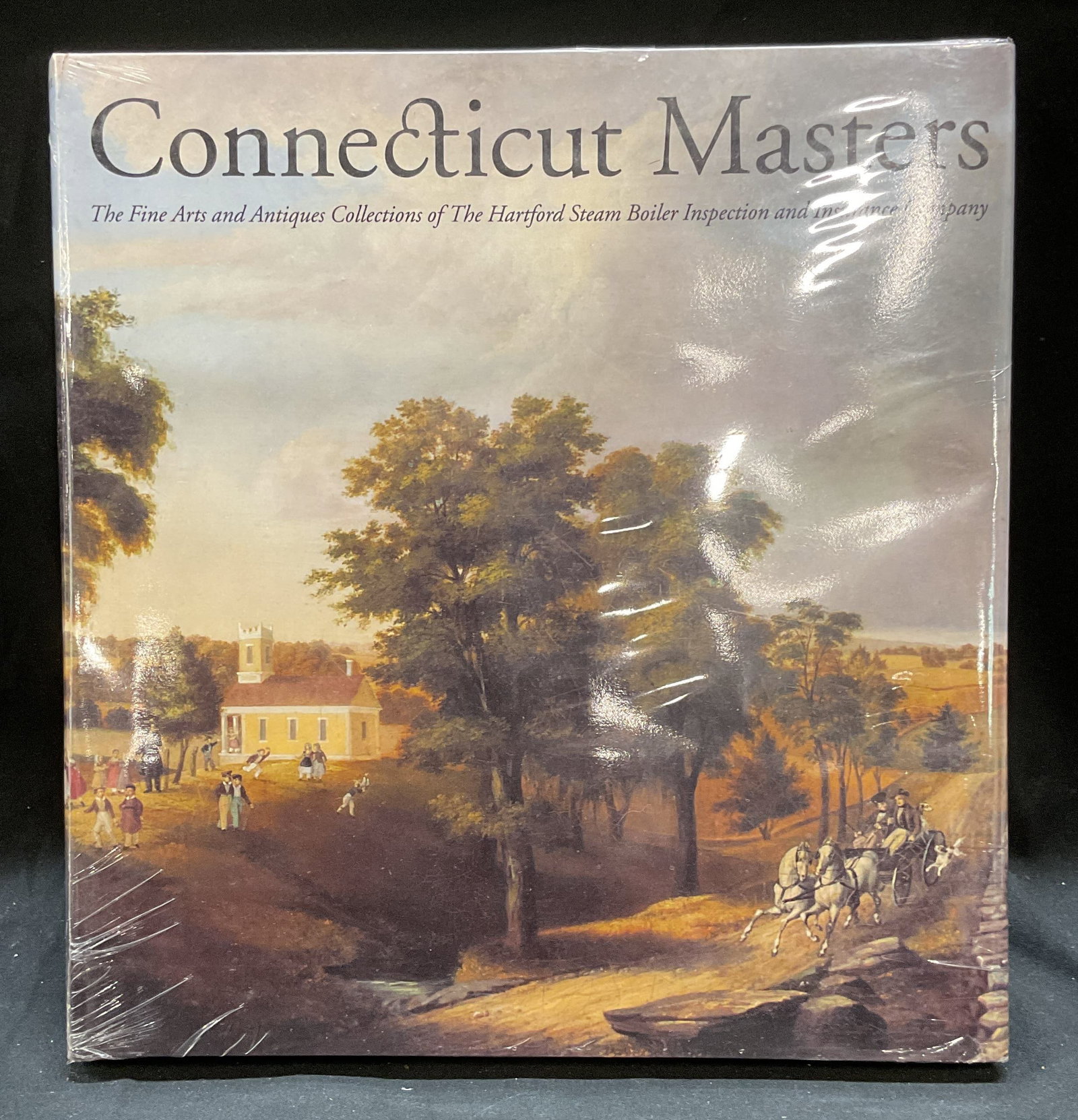 Connecticut Masters Fine Art Book NEW: Hardcover copy of Connecticut Masters, The Fine Arts and Antiques Collections of The Hartford Steam Boiler Inspection and Insurance Company. Published by the Hartford Steam Boiler Inspection and insur