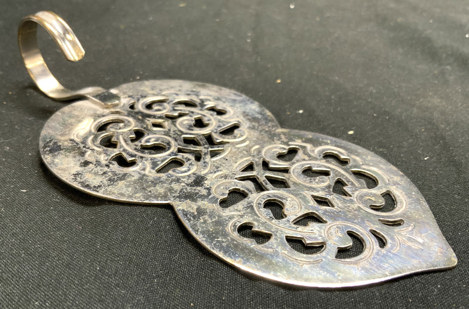 Silverplate Vntg Cake Server DENMARK (1 of 6)