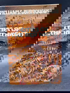 1981 Sign CITIES OF THE RED NIGHT 1stEd Burroughs: CITIES OF THE RED NIGHT by William S. Burroughs, 1981 First Edition, published by HOLT, RINEHART and WINSTON NEW YORK. Titled page appears to be signed by William S. Burroughs. Hardcover book. Measure