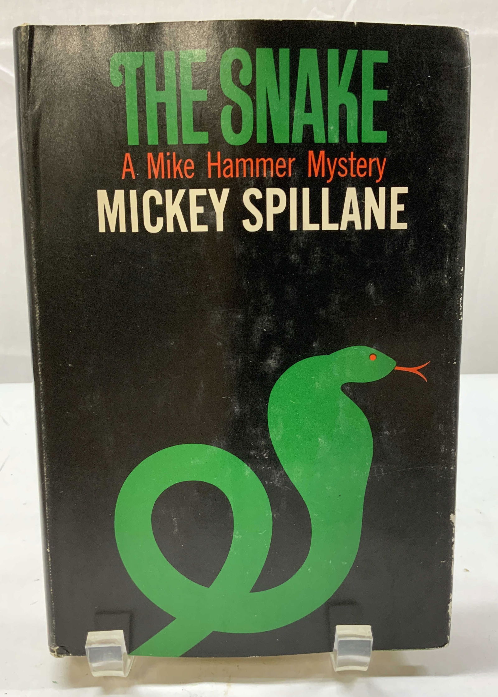 1964 The Snake First Edition Book SPILLANE (1 of 7)