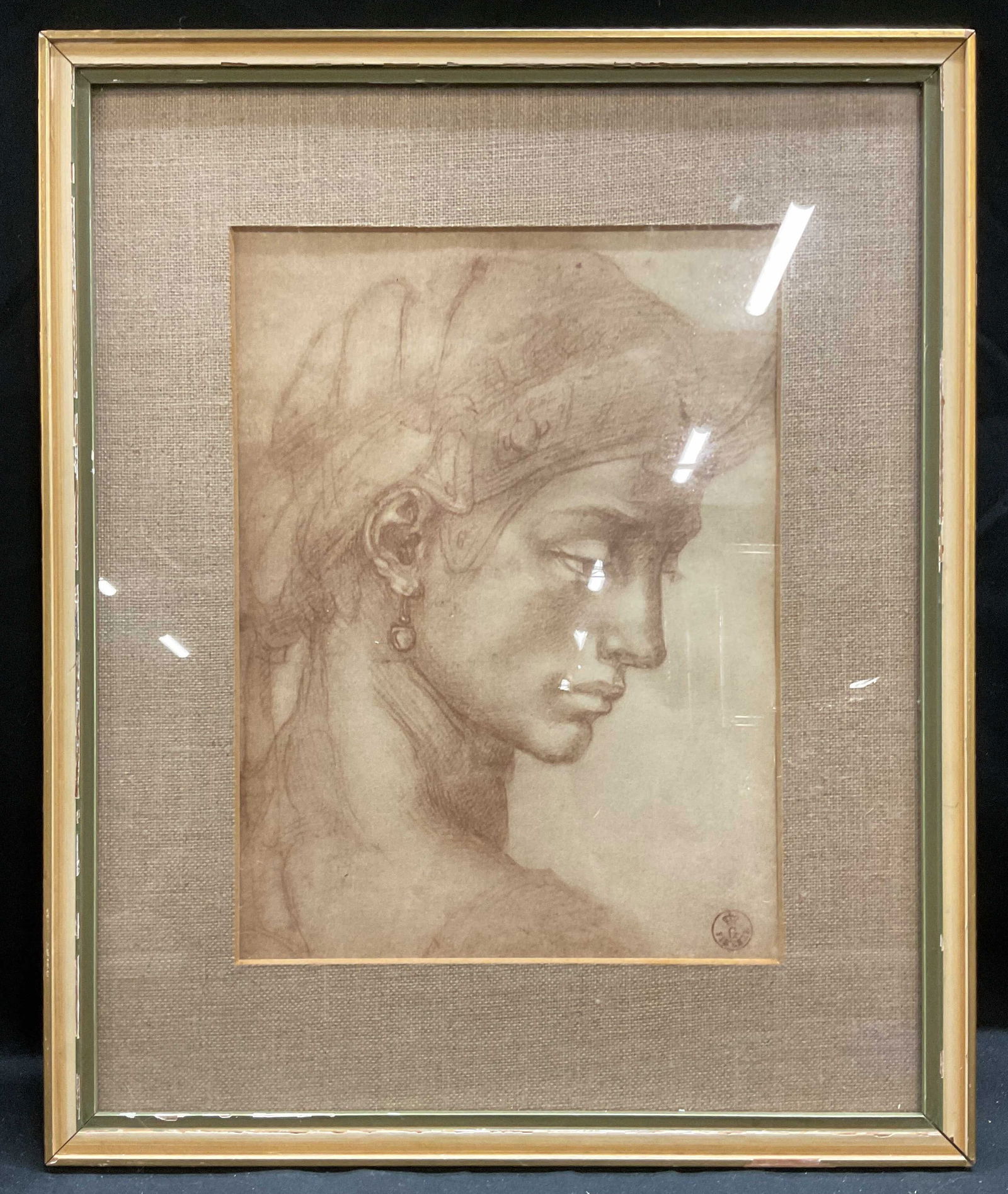 Framed After Michelangelo Fine Art Print (1 of 6)