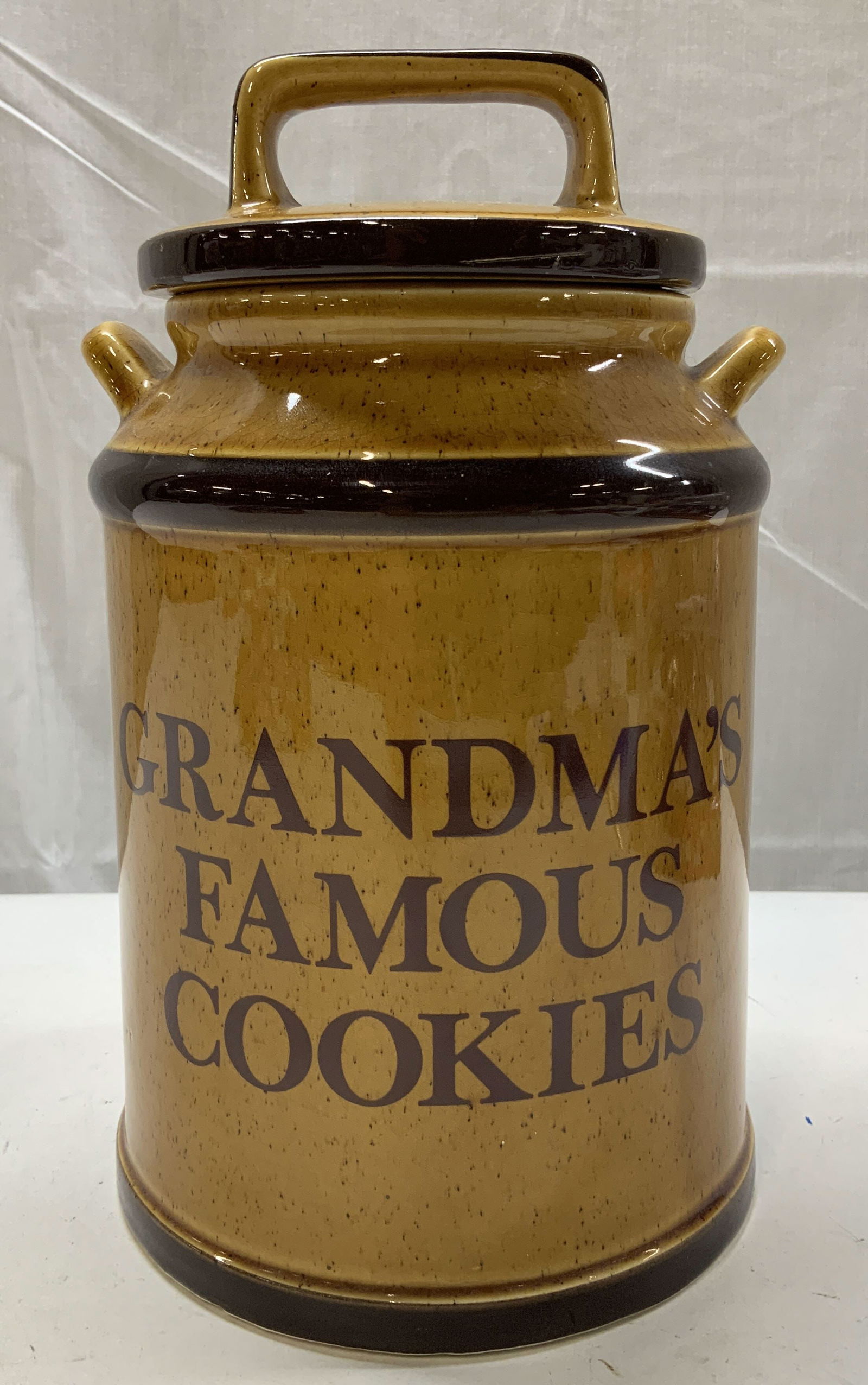 PAPEL Glazed Grandmas Ceramic Cookie Jar JAPAN (1 of 7)