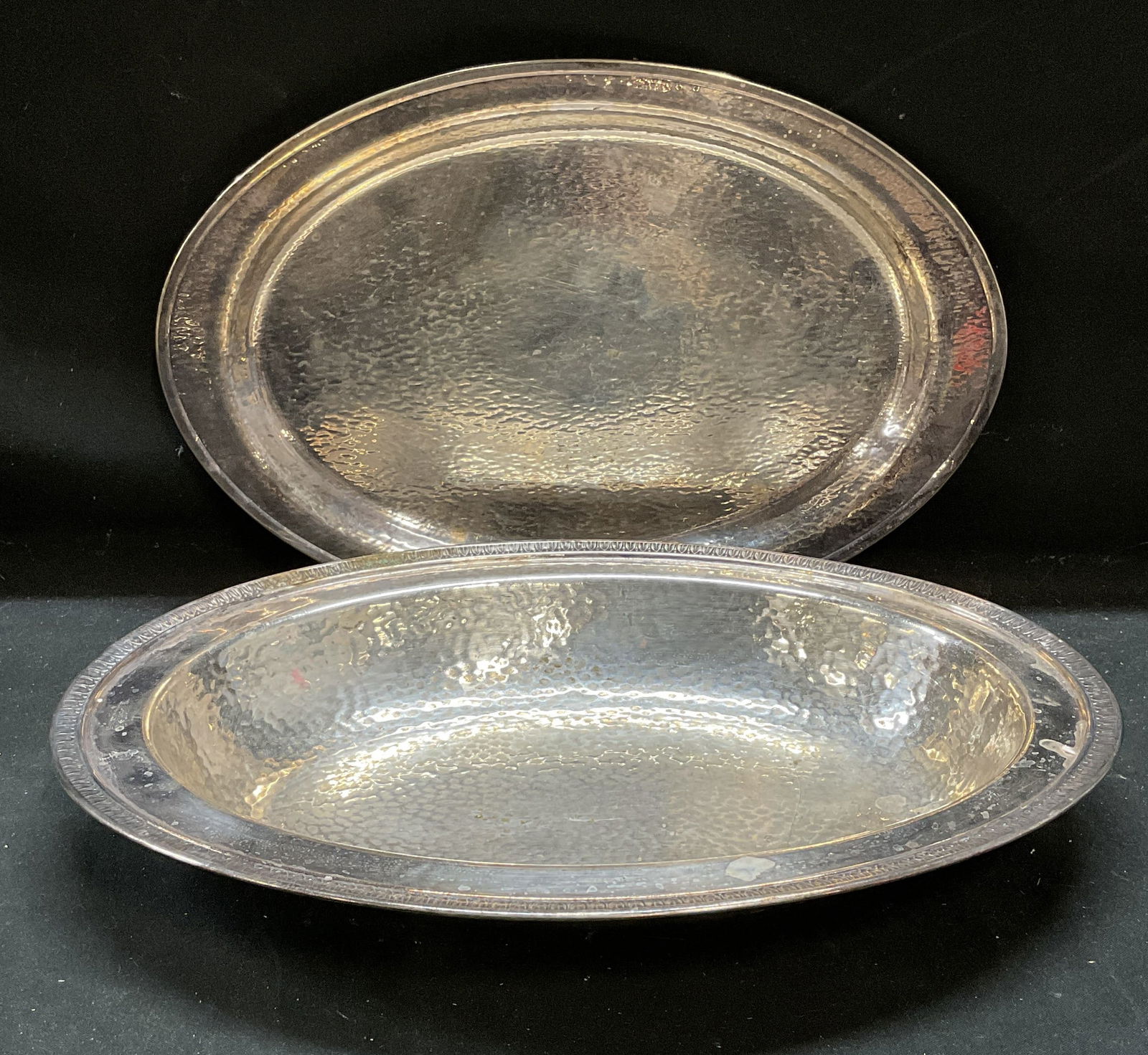 Lot 2 Vtg Meriden Silver Plated Bowl +More (1 of 9)