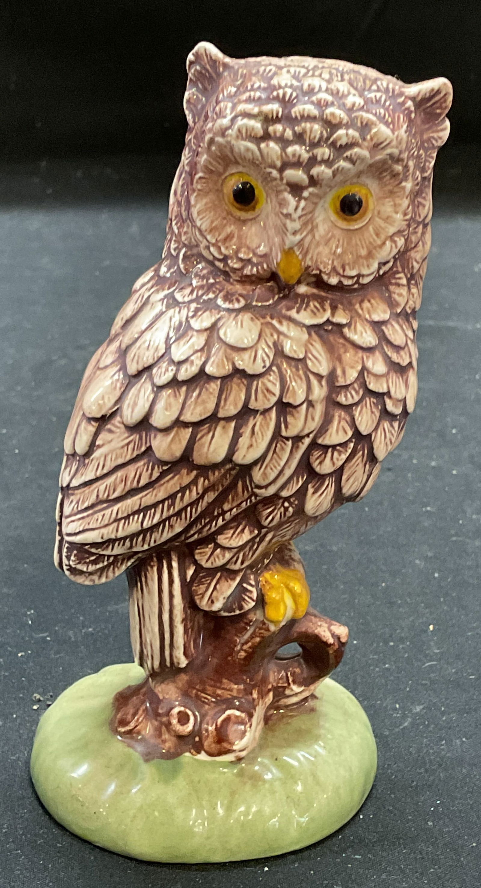 Vintage Hand Painted Porcelain Owl Figural (1 of 6)