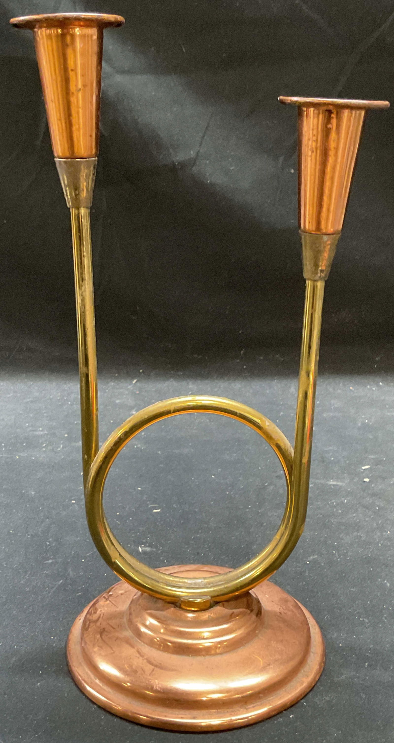 Coppercraft Guild Copper & Brass Candle Holder (1 of 6)