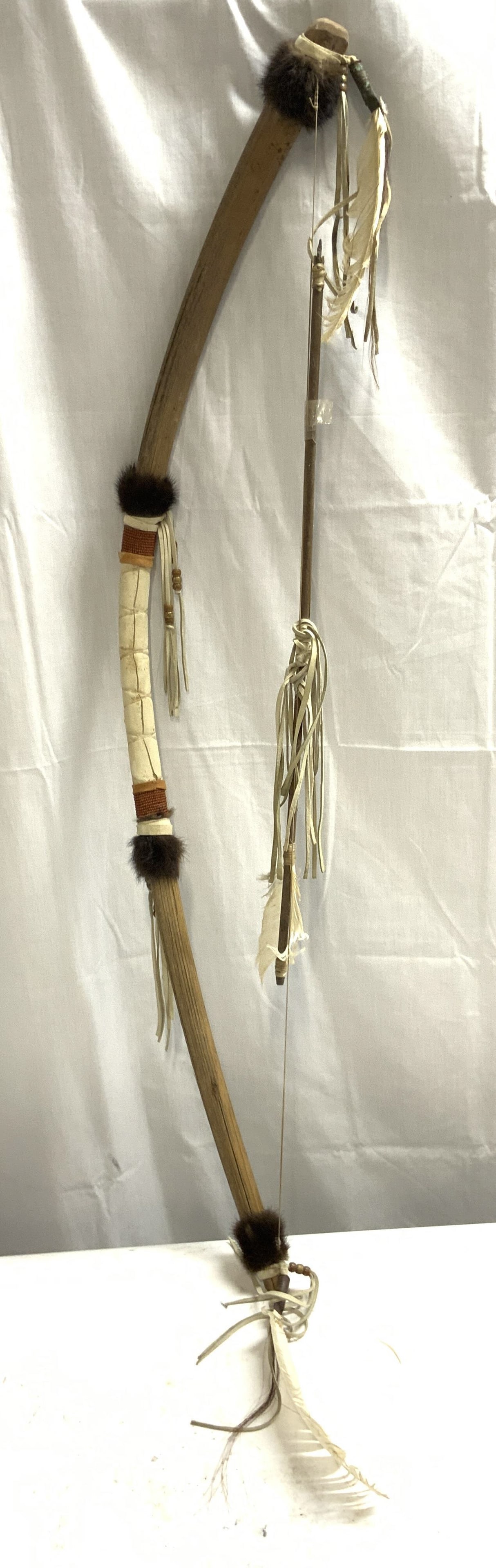 Vtg Native American Navajo Bow & Arrow Set (1 of 9)