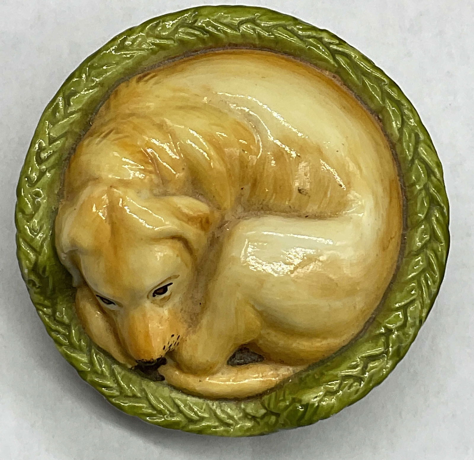 HALCYON DAYS HD ENGLAND Enamel Trinket Box, Lid (1 of 8)