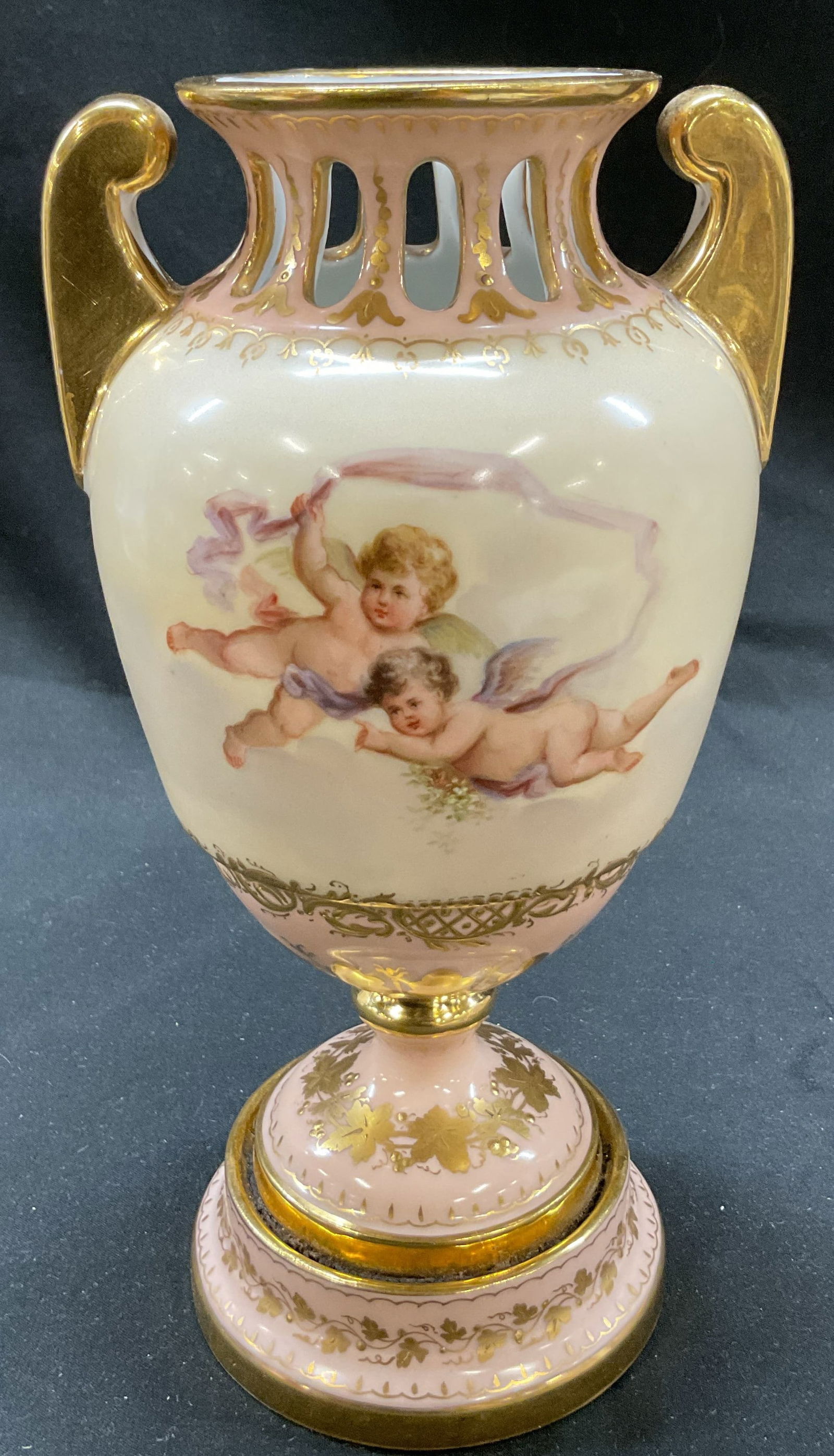 Antique Comedie Homier sevres Porcelain Vase Urn (1 of 7)