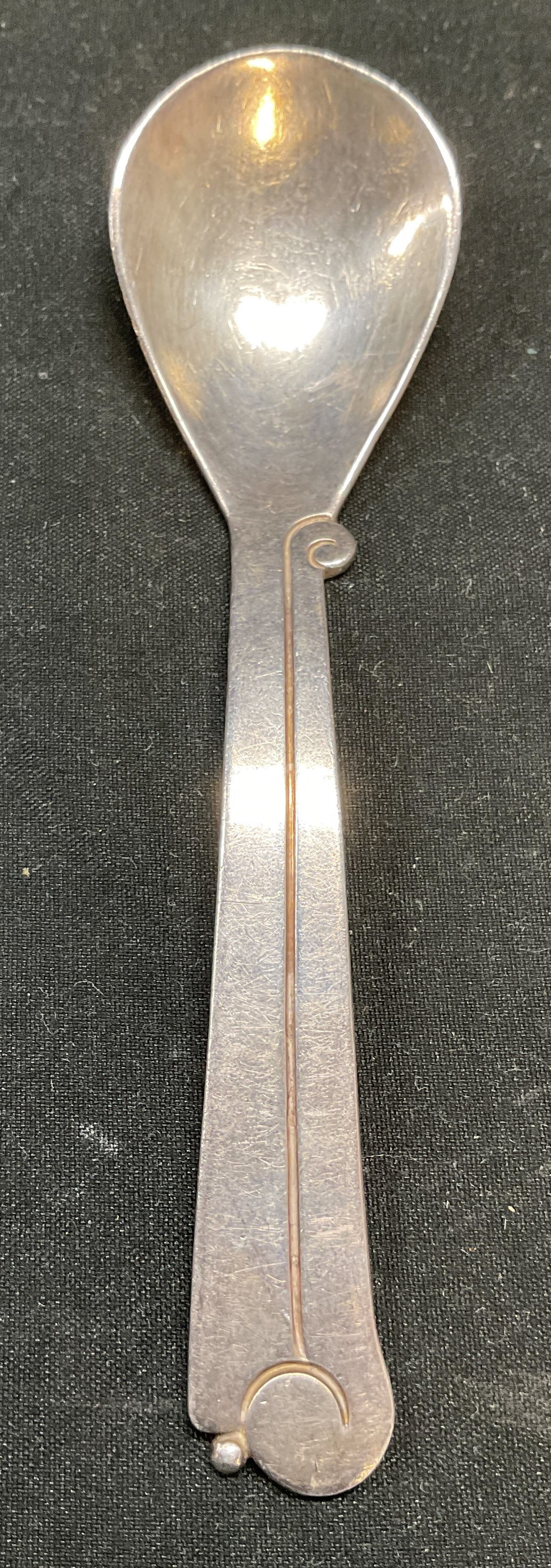 Vtg Signed Sterling Silver Spoon, Mexico (1 of 7)