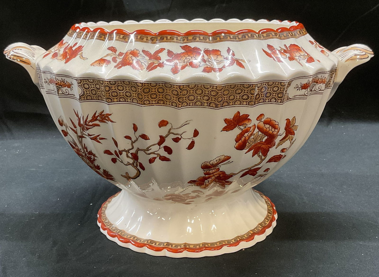 Vintage Spode Indian Tree Porcelain Tureen England (1 of 8)