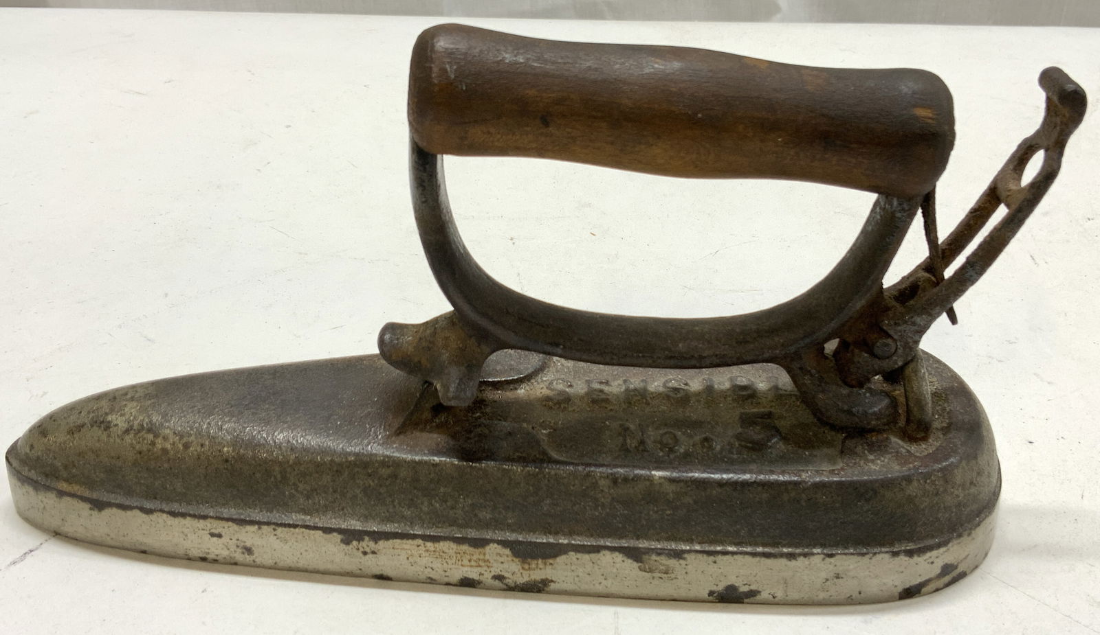 Antq SENSIBLE No 5. Cast Iron W Detachable Handle (1 of 7)