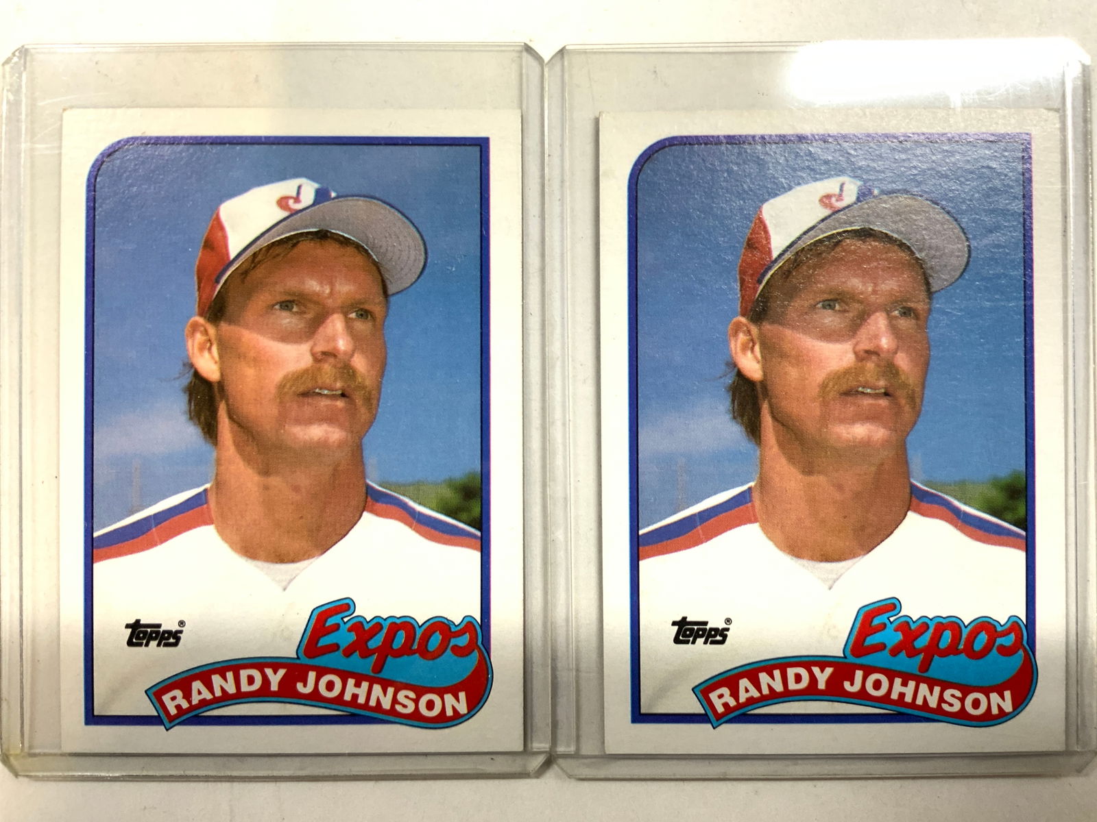 Pr TOPPS RANDY JOHNSON Rookie Cards No 647 (1 of 8)