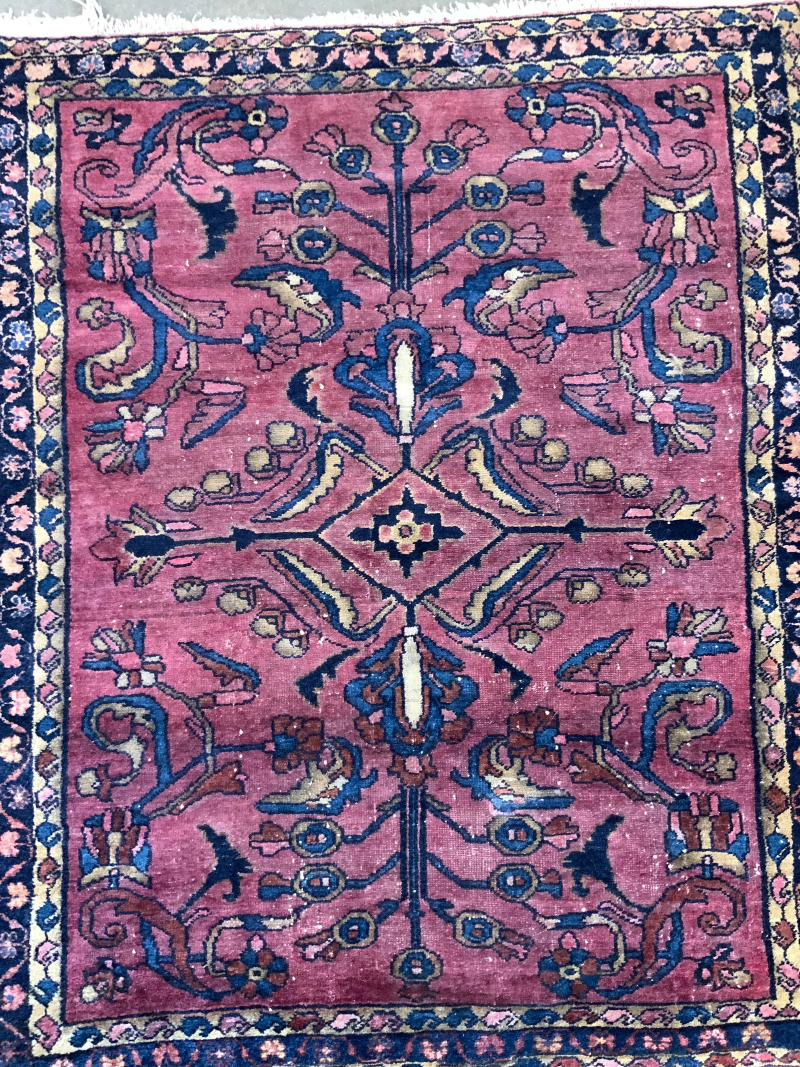 Antique Persian Handmade Wool Area Rug (1 of 8)
