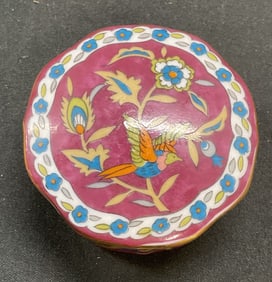 1983 TAKAHASHI Silk Road Porc Trinket Box USA