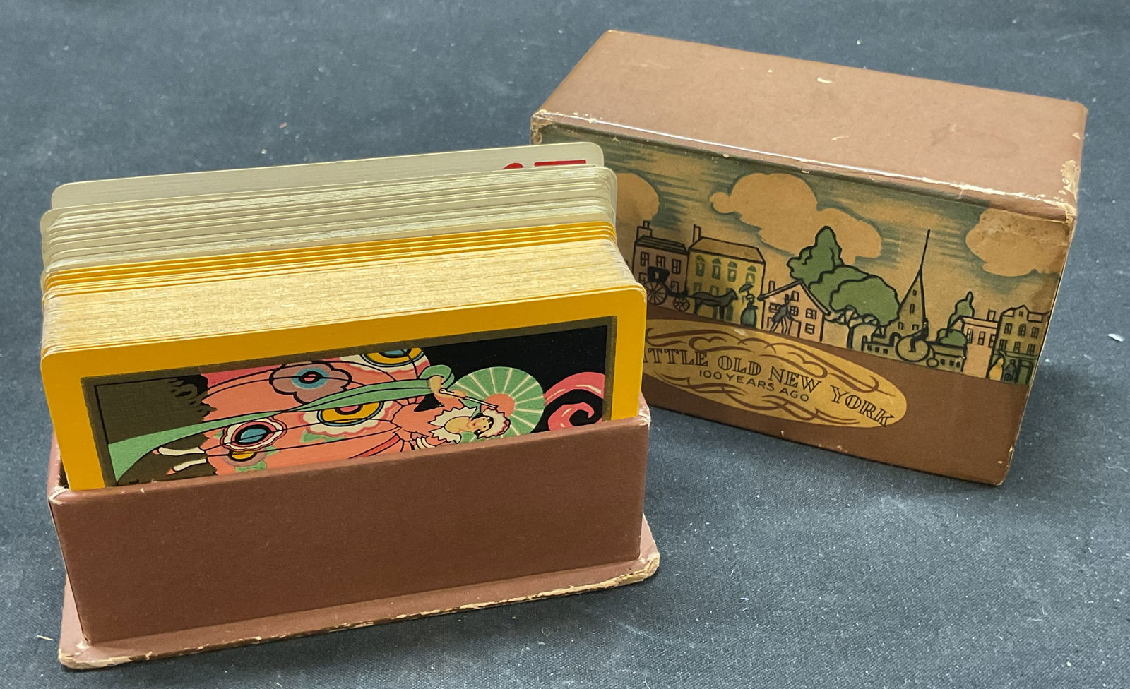 Antiq Little Old New York Box Set Playing Cards (1 of 11)