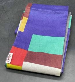 ERES Vintage Color Block Scarf