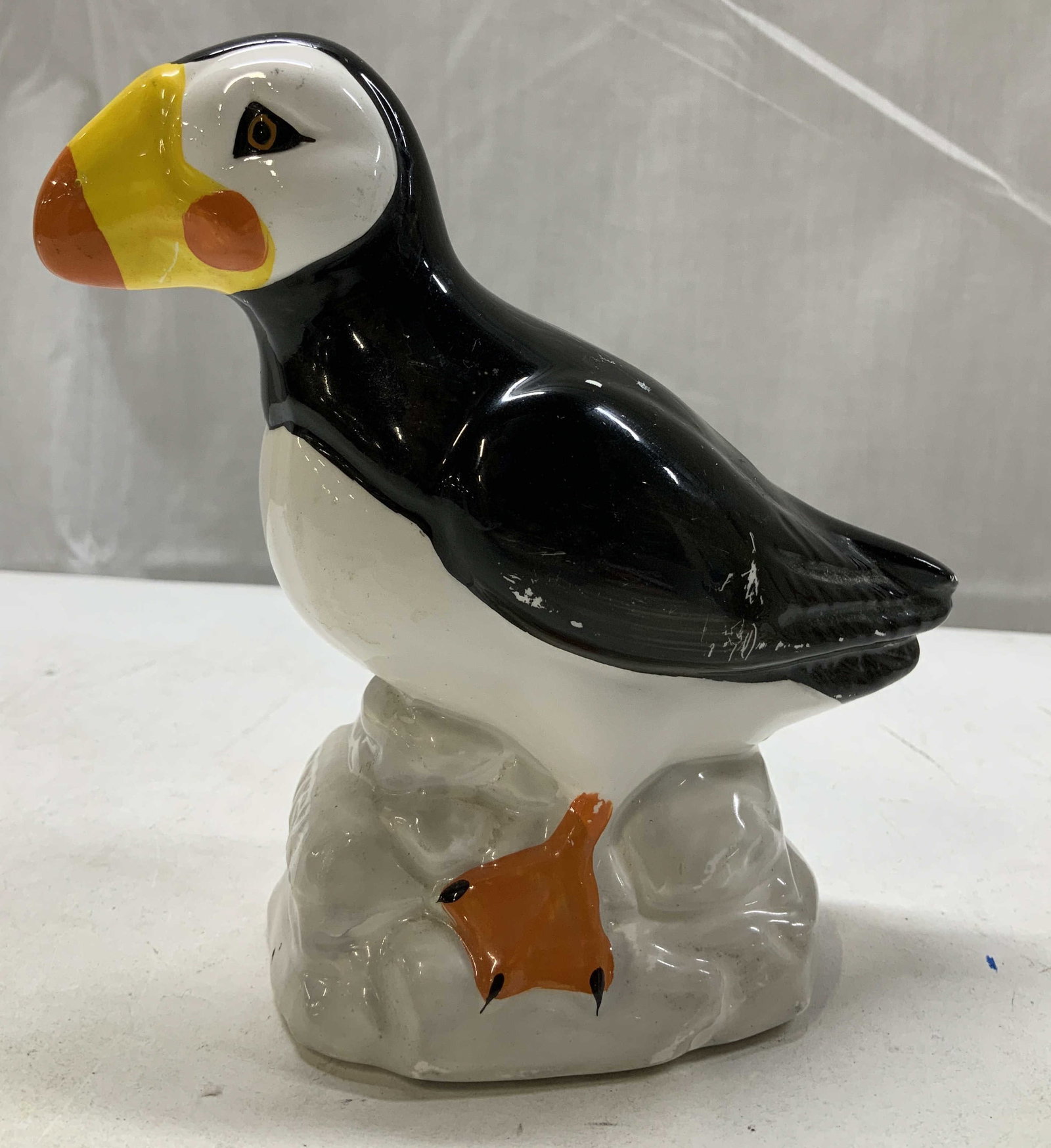 IAAC Alaska Puffin Bird Ceramic Coin Bank (1 of 7)