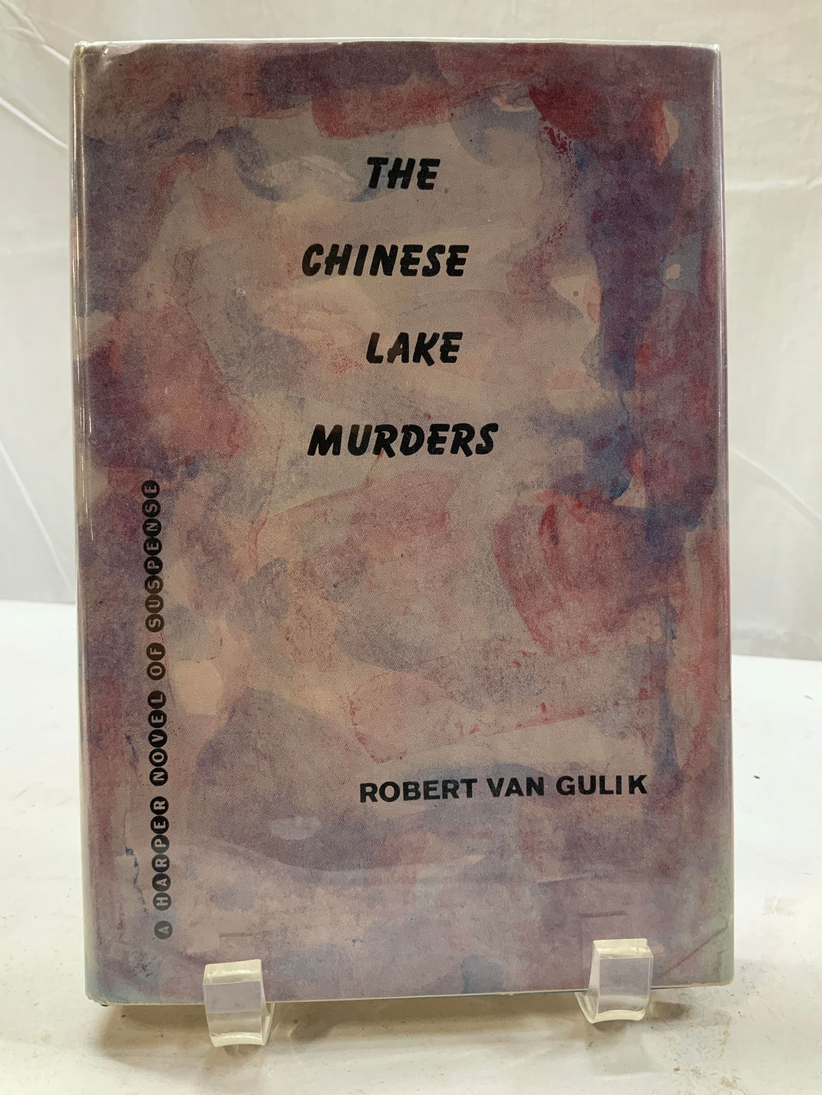 1960 Chinese Lake Murders 1stEd Book GULIK Illustr (1 of 12)