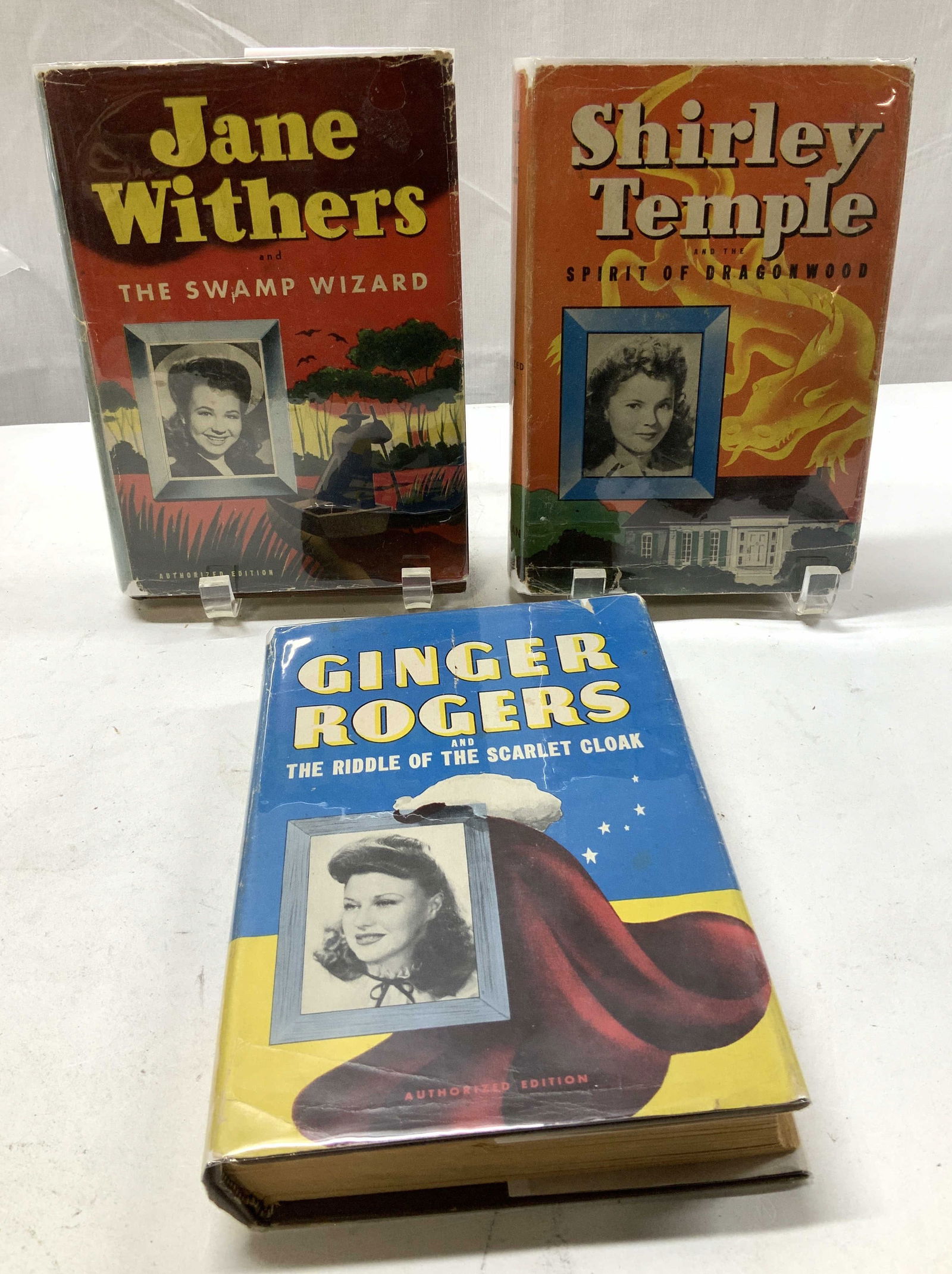 3 1940s WHITMAN Authorized Ed Books ROGERS+ Illustr (1 of 16)