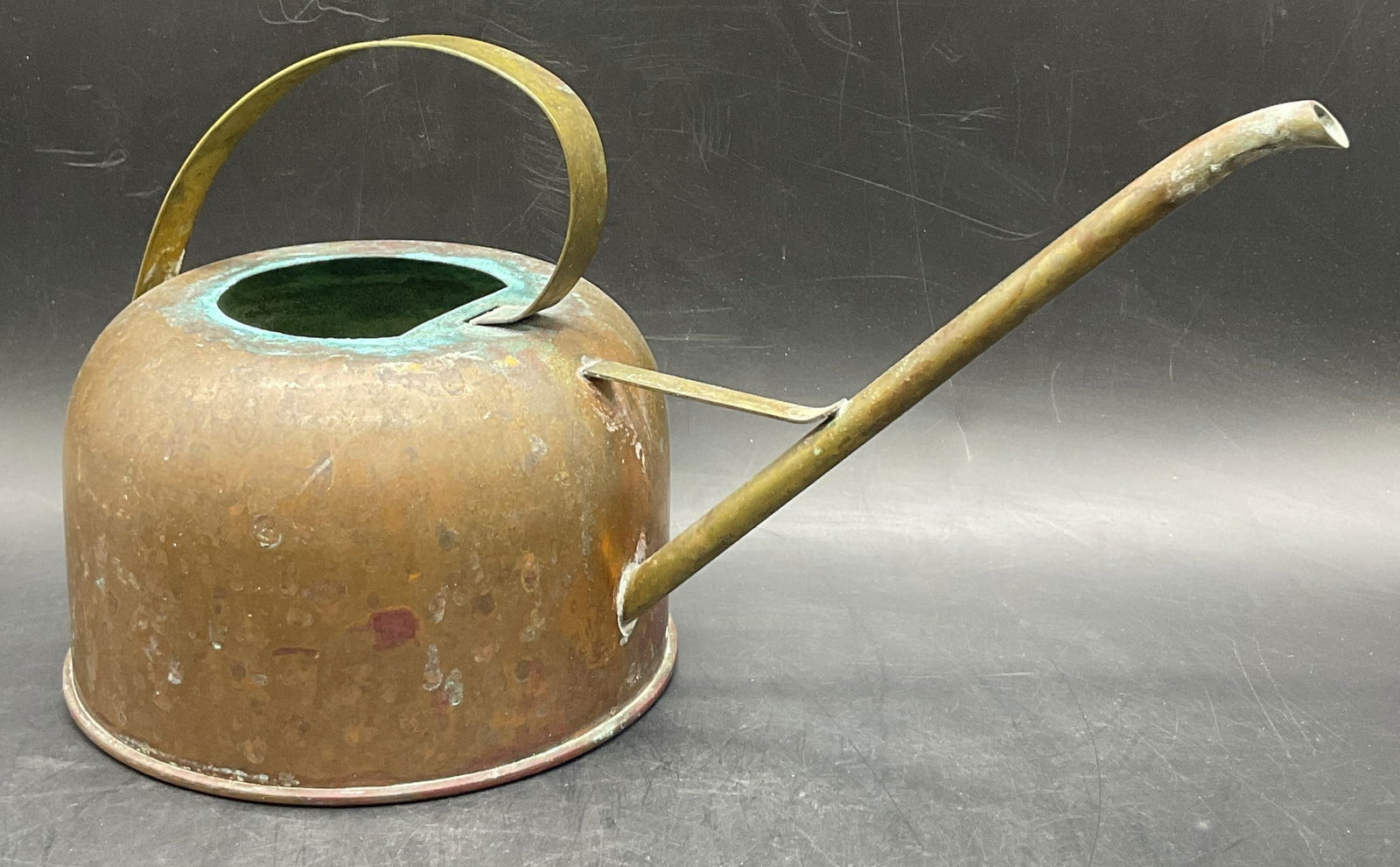 Vintage Copper & Brass Watering Can (1 of 8)