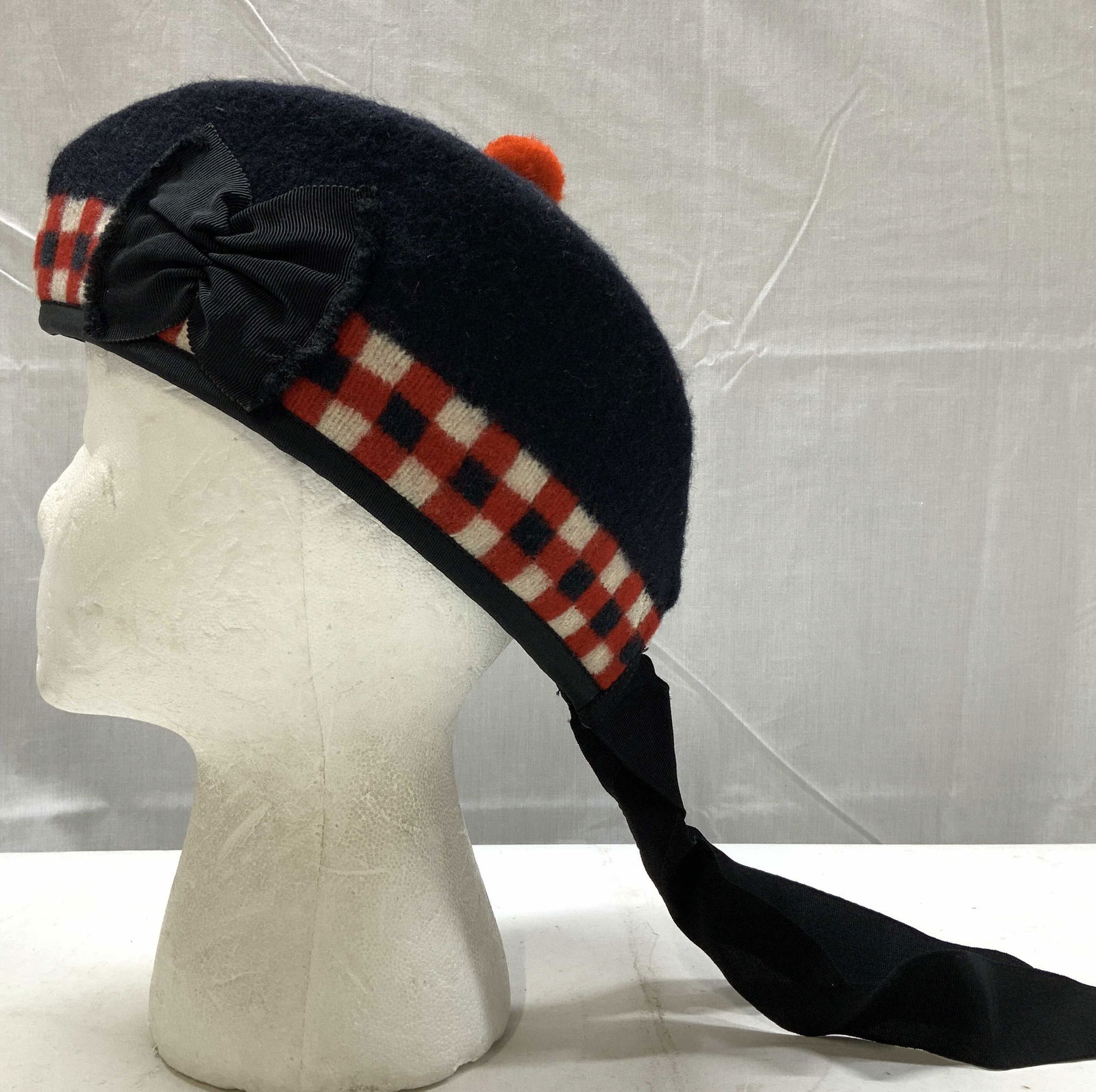 Glengarry Diced Traditional Scottish Wool Cap (1 of 6)