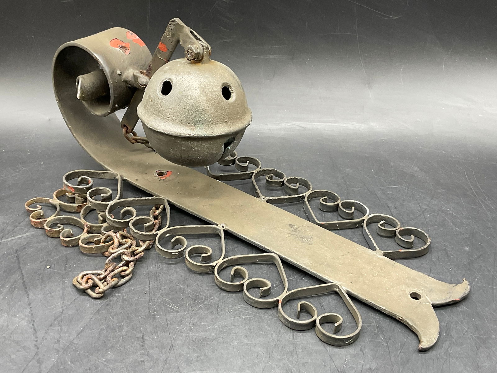 Vintage Metal Door Bell / Wall Hanging (1 of 7)