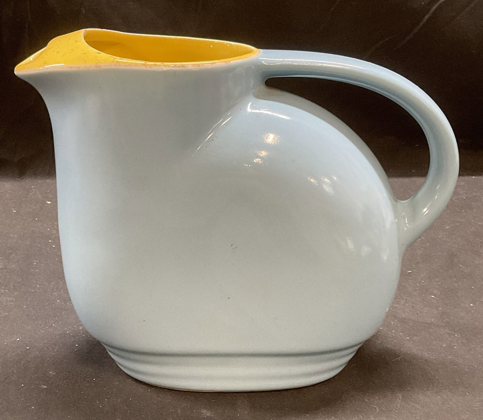 Vtg Westinghouse Hall China Blue Pitcher USA (1 of 6)