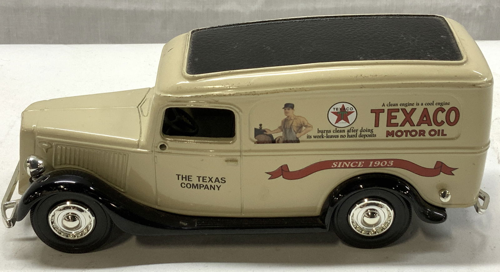Vntg TexacoMotorOil DieCast Metal 1936 Ford Truck (1 of 8)