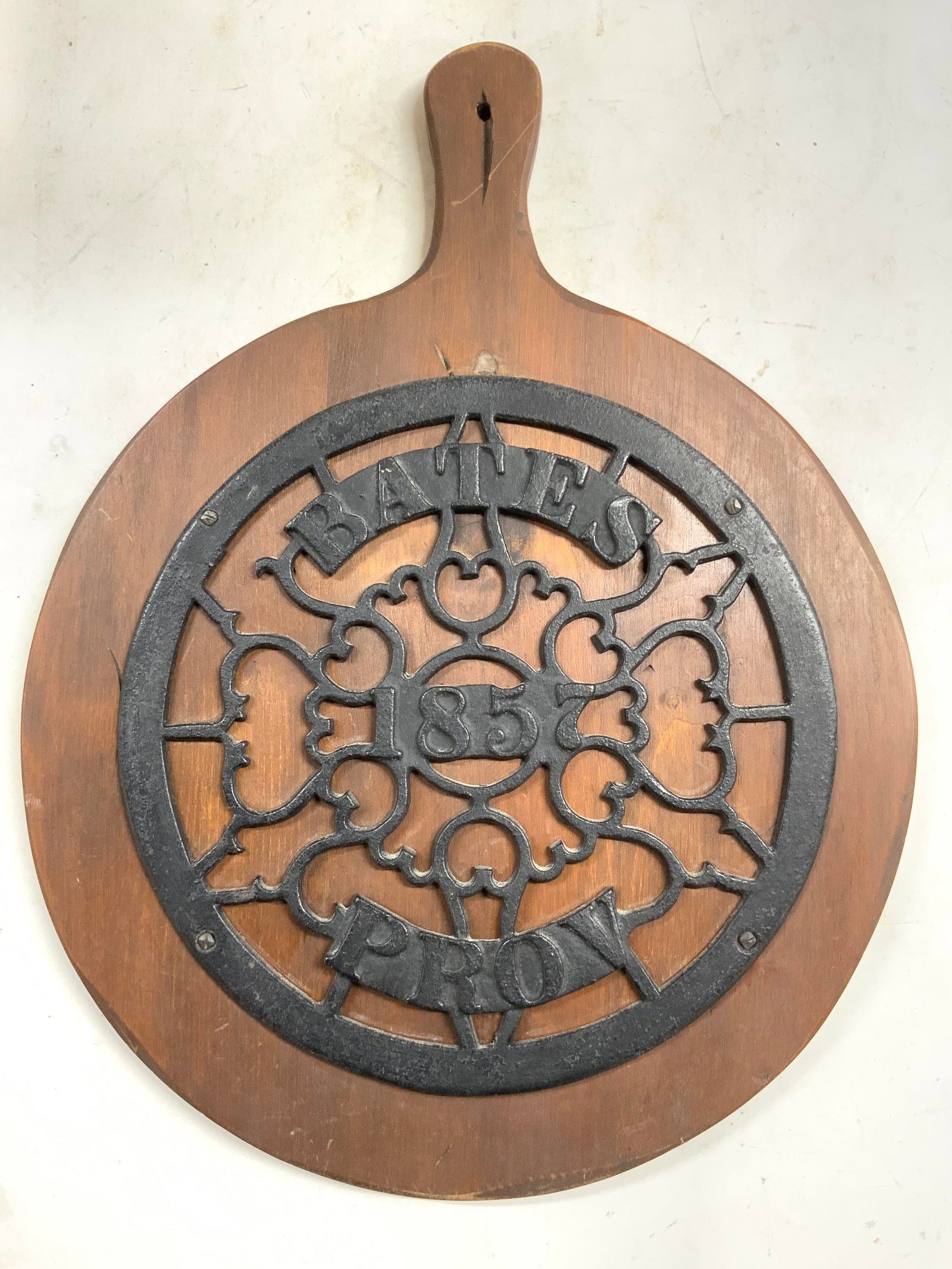 LENNOX CRAFTSMEN BATES 1857 PROV Wd & Iron Trvt (1 of 8)