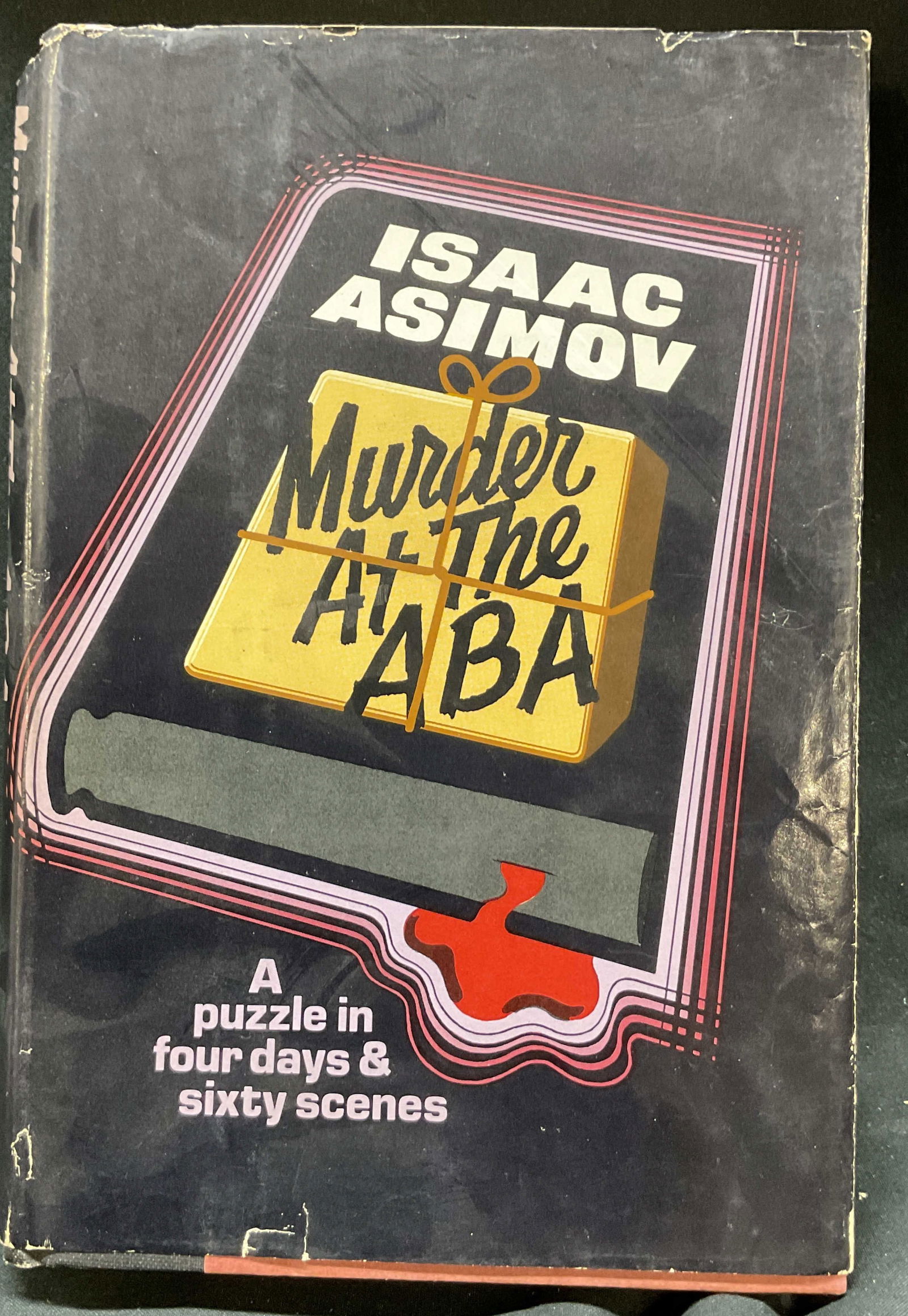 1976 Murder at the ABA by Isaac Asimov, 1st Ed Bk (1 of 7)